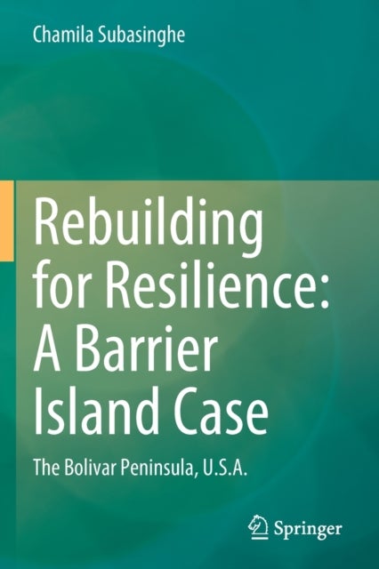 Rebuilding for Resilience: A Barrier Island Case - The Bolivar Peninsula, U.S.A.