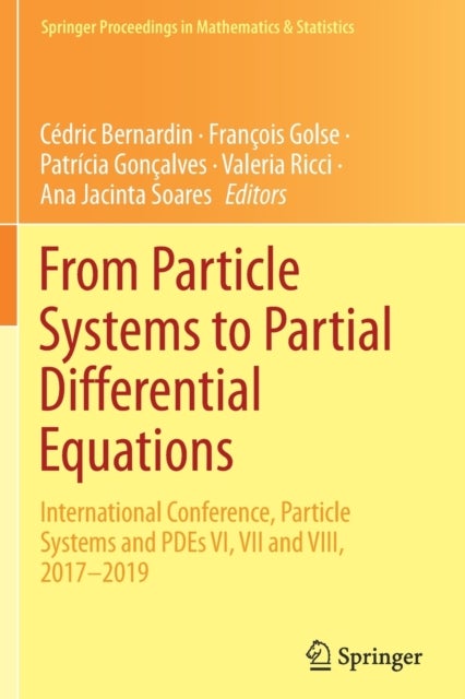 From Particle Systems to Partial Differential Equations - International Conference, Particle Systems and PDEs VI, VII and VIII, 2017-2019
