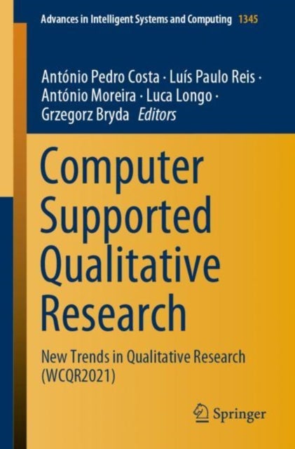 Computer Supported Qualitative Research - New Trends in Qualitative Research (WCQR2021)