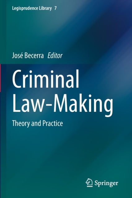 Criminal Law-Making - Theory and Practice