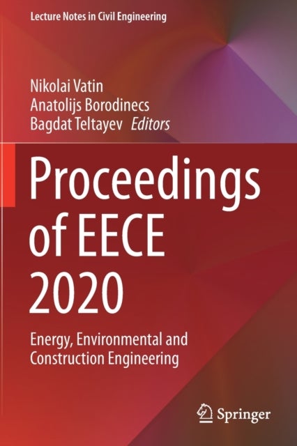 Proceedings of EECE 2020 - Energy, Environmental and Construction Engineering