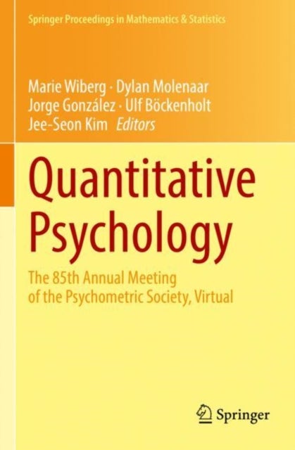 Quantitative Psychology - The 85th Annual Meeting of the Psychometric Society, Virtual