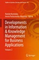 Developments in Information & Knowledge Management for Business Applications