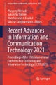 Recent Advances in Information and Communication Technology 2021