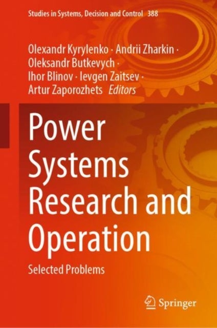 Power Systems Research and Operation - Selected Problems