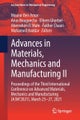 Advances in Materials, Mechanics and Manufacturing II