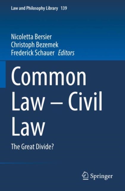 Common Law – Civil Law - The Great Divide?