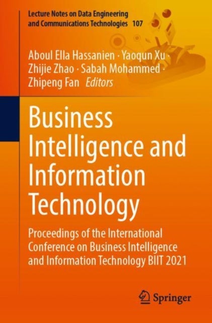 Business Intelligence and Information Technology - Proceedings of the International Conference on Business Intelligence and Information Technology BIIT 2021