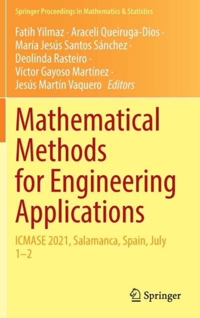 Mathematical Methods for Engineering Applications - ICMASE 2021, Salamanca, Spain, July 1–2