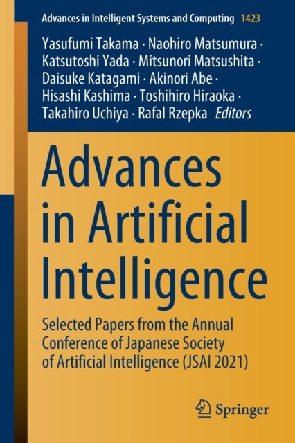 Advances in Artificial Intelligence - Selected Papers from the Annual Conference of Japanese Society of Artificial Intelligence (JSAI 2021)