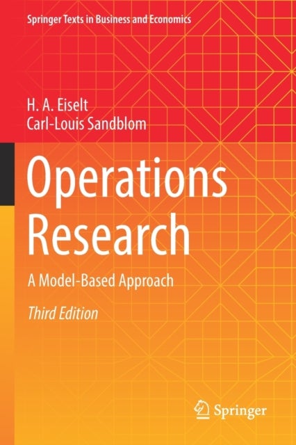Operations Research - A Model-Based Approach