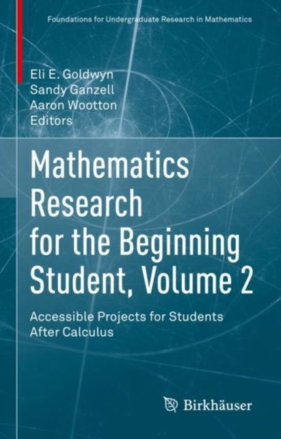 Mathematics Research for the Beginning Student, Volume 2 - Accessible Projects for Students After Calculus
