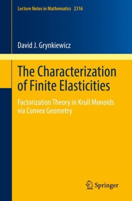 The Characterization of Finite Elasticities - Factorization Theory in Krull Monoids via Convex Geometry