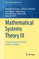 Mathematical Systems Theory III