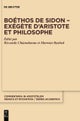 Boethos de Sidon – Exegete d’Aristote et philosophe