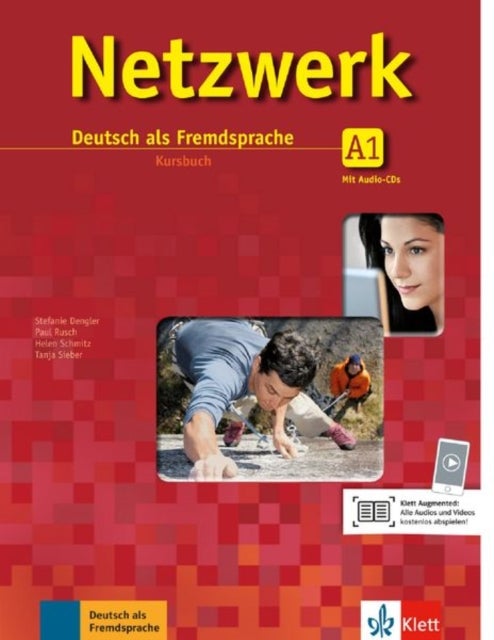 Netzwerk A1 - Deutsch als Fremdsprache Kursbuch - with audio and video downloads - Kursbuch A1 mit 2 Audio-CDs