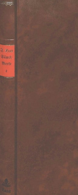 Saemtliche Werke - Band 4 - Sonderausgabe- Herausgegeben von Ferdinand van Ingen und Hans-Gert Roloff