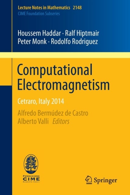 Computational Electromagnetism - Cetraro, Italy 2014