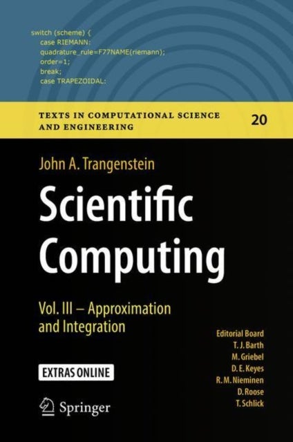 Scientific Computing - Vol. III - Approximation and Integration