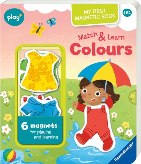My First Magnetic Book: Match and Learn Colours