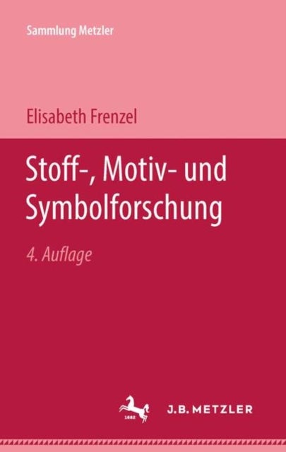 Stoff-, Motiv- und Symbolforschung