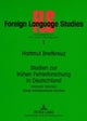 Studien zur fruehen Fehlerforschung in Deutschland