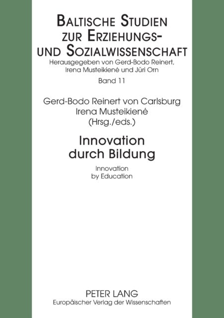 Innovation Durch Bildung Innovation by Education