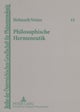 Philosophische Hermeneutik