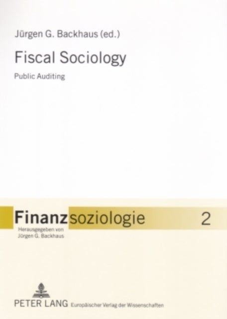 Fiscal Sociology - Public Auditing