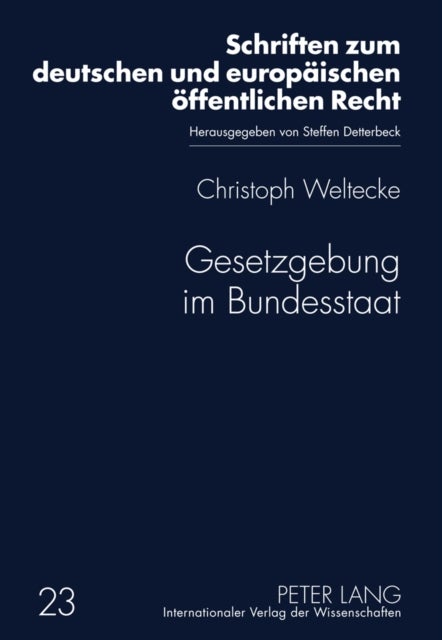 Gesetzgebung Im Bundesstaat - Reformpotentiale Des Deutschen Foederalismus Unter Besonderer Beruecksichtigung Der Vorschlaege Der Kommission Zur Modernisierung Der Bundesstaatlichen Ordnung