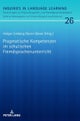 Pragmatische Kompetenzen im schulischen Fremdsprachenunterricht