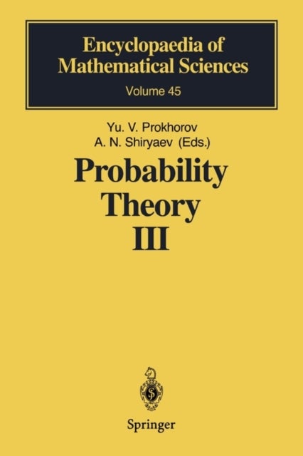 Probability Theory III