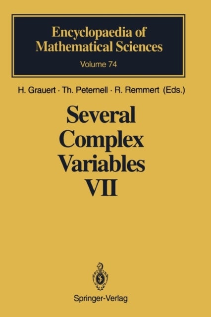 Several Complex Variables VII - Sheaf-Theoretical Methods in Complex Analysis