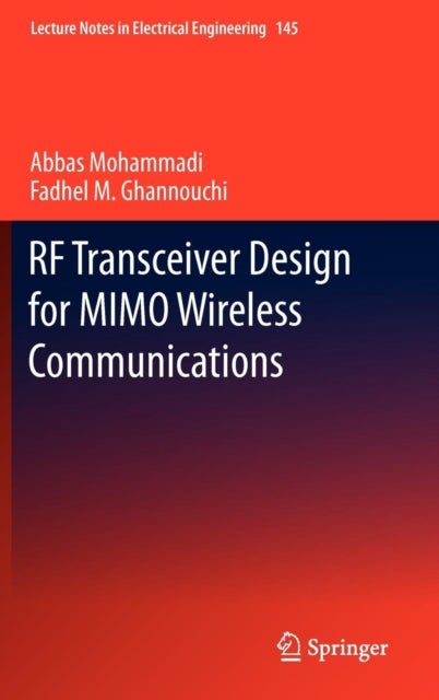 RF Transceiver Design for MIMO Wireless Communications