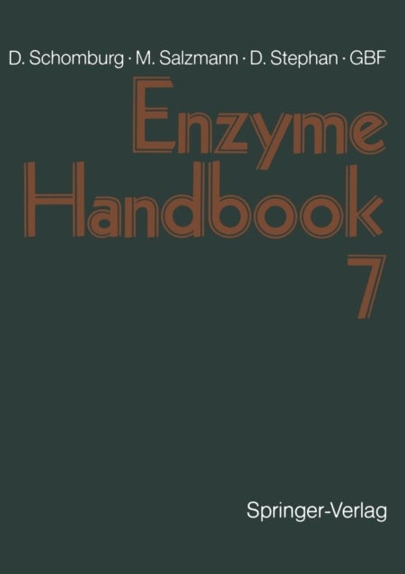 Enzyme Handbook 7 - Class 1.5–1.12: Oxidoreductases