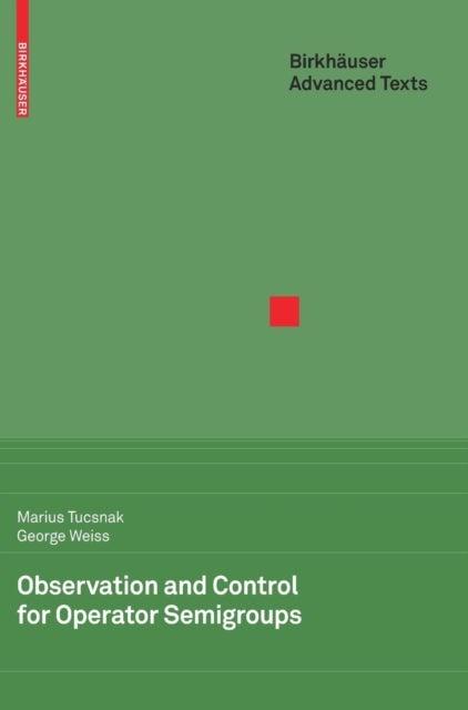Observation and Control for Operator Semigroups