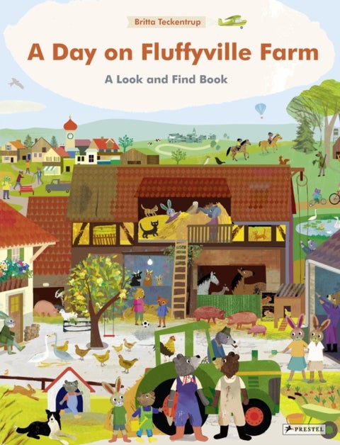 A Day on Fluffyville Farm - A Look and Find Book
