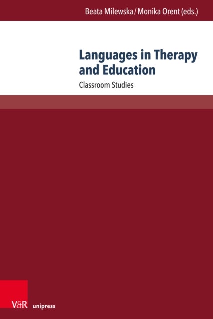 Languages in Therapy and Education - Classroom Studies