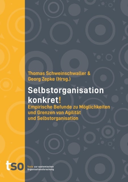 Selbstorganisation Konkret! - Empirische Befunde zu Moglichkeiten und Grenzen von Agilitat und Selbstorganisation