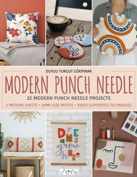 Modern Punch Needle - Modern and Fresh Punch Needle Projects