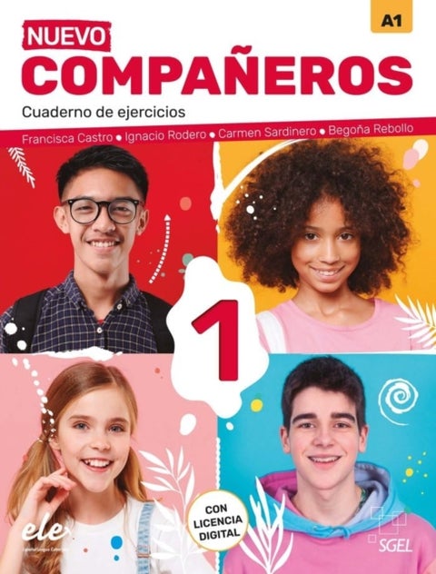 Nuevo Companeros 1 - Cuaderno de ejercicios + con licencia digital. Nueva Edicion. A1 - Cuaderno de ejercicios + licencia digital 1 (A1)