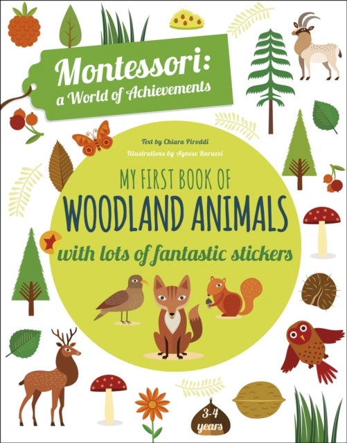 My First Book of Woodland Animals - Montessori Activity Book