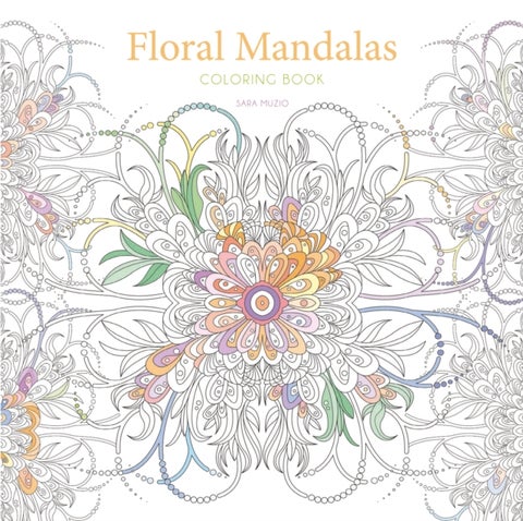 Floral Mandalas Colouring book - Coloring book