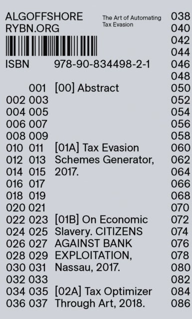 ALGOFFSHORE - The Art of Automating Tax Evasion