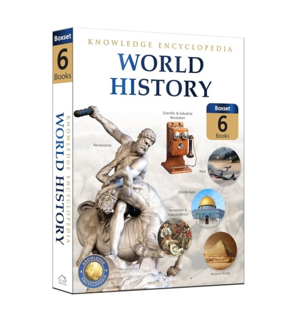 World History - Collection of 6 Books - Knowledge Encyclopedia For Children (Box Set)