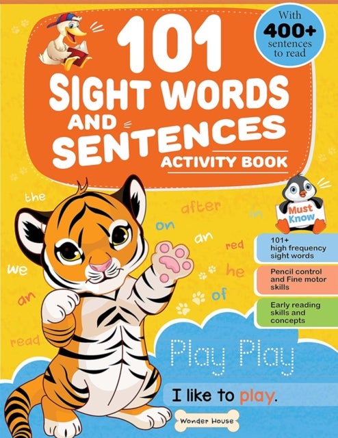 101 SIDE WORDS AND SENTENCE ACTIVITY BOOKS