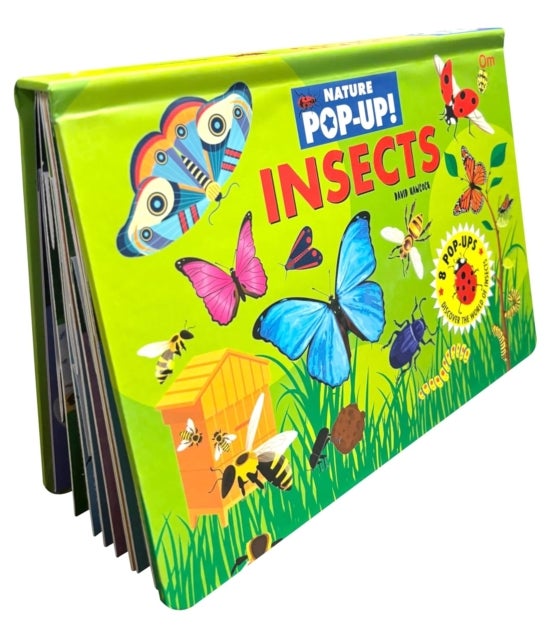 Pop Up Insects Book for Kids - Bugs, Bees, Beetles, and Butterflies