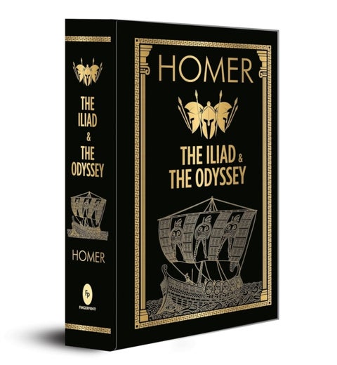 HOMER: The Iliad & the Odyssey - Deluxe Hardbound Edition