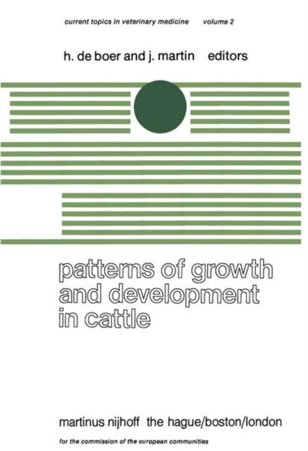 Patterns of Growth and Development in Cattle - A Seminar in the EEC Programme of Coordination of Research on Beef Production held at Ghent, October 11–13, 1977
