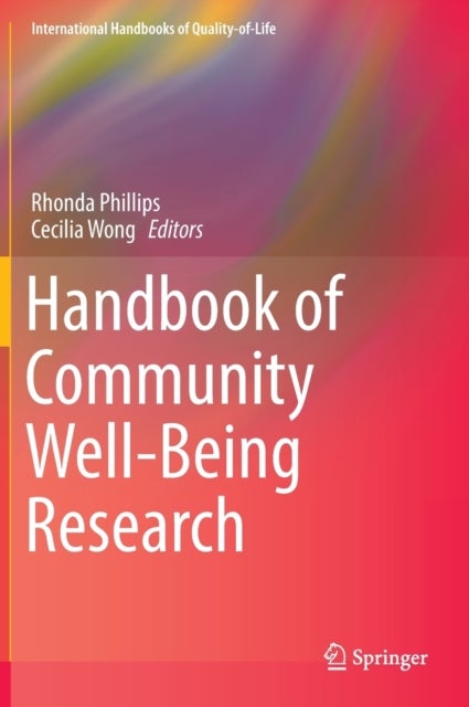Handbook of Community Well-Being Research